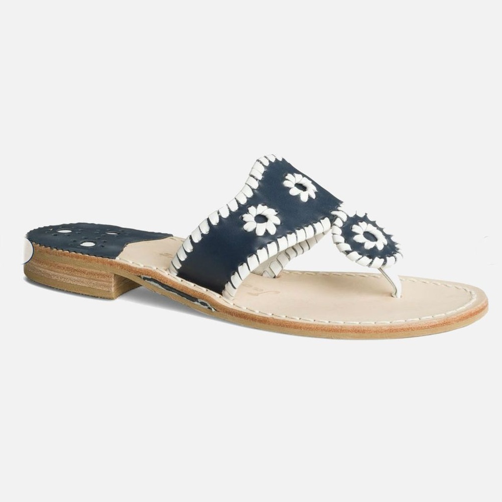 Jack Rogers Navy Palm Beach Sandal